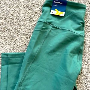 Old Navy Leggings! Size: Medium. Brand new with tags! Color: Green